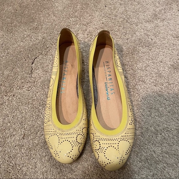 EUC Hispanitas Yellow Ballet Flats - Picture 6 of 7
